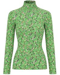 Loewe - Floral Print Top - Lyst