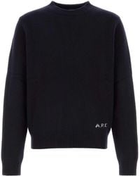 A.P.C. - Relaxed Sweaters - Lyst