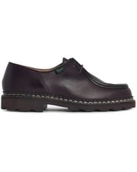 Paraboot - 'Michael' Smooth Coffee Lear Loafers - Lyst