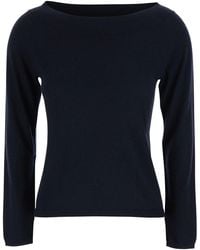 Max Mara - 'Faretra' Sweater With Boat Neck - Lyst