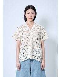Moncler - Short Sleeve Button-Down Shirt - Lyst
