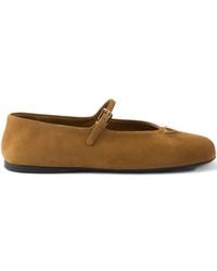 Prada - Ballet Flats - Lyst