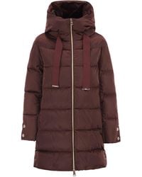 Herno - A-Shape Down Jacket With Hood - Lyst
