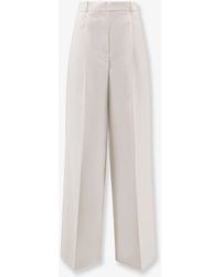 Dior - Wide Fit Wool Pants - Lyst