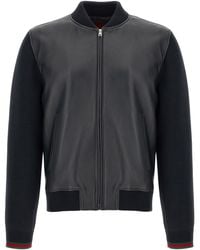 Gucci - Bomber Jacket With Tassel And Sweater - Lyst