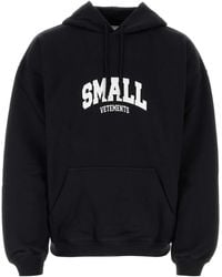 Vetements - Cotton Blend Oversize Sweatshirt - Lyst