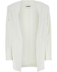 Jil Sander - Viscose Blazer - Lyst
