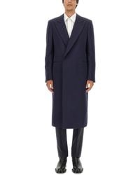 McQueen - Double-Breasted Coat - Lyst