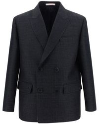 Valentino - Wool And Silk Jacket - Lyst
