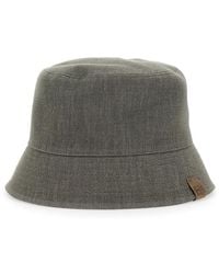 Brunello Cucinelli - Hat Cotton Blend - Lyst