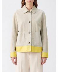 Loewe - Suede Leather Shirt Jacket With Patch Pockets - Lyst