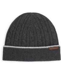 Kiton - Cable-Knit Beanie - Lyst
