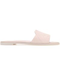 McQueen - Pastel Leather Slippers - Lyst