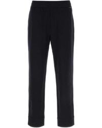 Moncler - Midnight Cotton Blend Joggers - Lyst