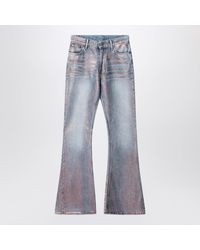 Acne Studios - Fitted Glitter Jeans 2025F Rose Copper/Light - Lyst