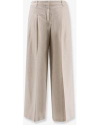 BOSS - Tiana Recycled Wool Blend Trousers - Lyst