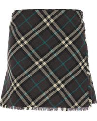 Burberry - Skirts - Lyst