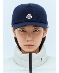 Moncler - Knitted Baseball Cap - Lyst