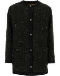 Gucci - Boucle Overcoat - Lyst