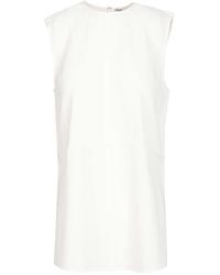 TOTEME - Woven Stripe Top - Lyst