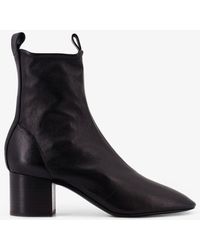 Celine - Cheri Leather Boots - Lyst