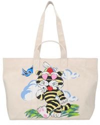 KENZO - Cartoon Tote Bag Large - Lyst