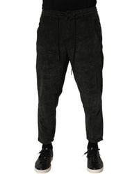 Dondup - Mid Waist Cropped Corduroy Trouser Pants - Lyst