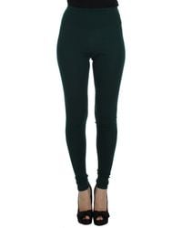 Dolce & Gabbana - Cashmere Stretch Tights Pants - Lyst
