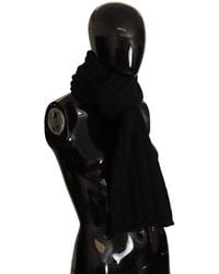 Dolce & Gabbana - Elegance Unleashed Wool Scarf - Lyst