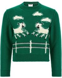 Moschino - Extrafine Wool Sweater - Lyst