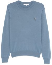 Maison Kitsuné - Bold Fox Head Wool Jumper - Lyst
