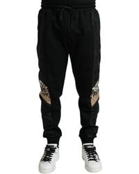 Dolce & Gabbana - Cotton Slim Stretch Jogger Pants - Lyst