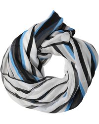 Dolce & Gabbana - Striped Neck Warmer Wrap Scarf - Lyst
