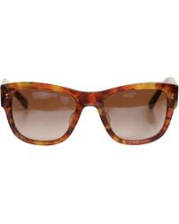 Dolce & Gabbana - Dg4338F Havana Full Rim Round Lenses Sunglasses - Lyst