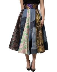 Dolce & Gabbana - Midi Skirts - Lyst
