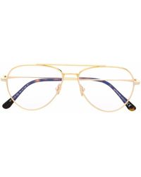 tom ford metal glasses
