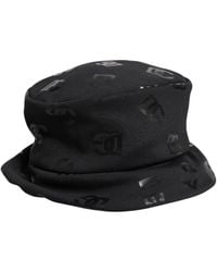 Dolce & Gabbana - Dg Monogram Polyester Jacquard Bucket Hat - Lyst