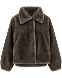 Lou Andrea - Mink Faux Fur Polyamide - Lyst