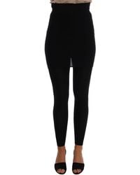 Dolce & Gabbana - Viscose Leggings Scs209 - Lyst