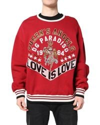 Dolce & Gabbana - Queen Angels Sweatshirt - Lyst