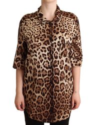 Leopard Print Tops for Women - Up to 78% off | Lyst