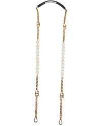 Dolce & Gabbana - Leather Chain Bag Accessory Shoulder Strap - Lyst