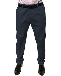 Dolce & Gabbana - Straight Leg Dress Pants - Lyst