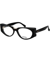 Max Mara - Plastic Glasses (Frames) - Lyst