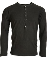 DSquared² - Cotton Linen Long Sleeves Pullover Sweater - Lyst