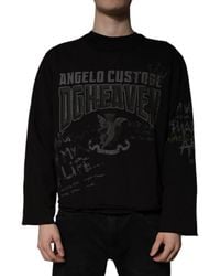 Dolce & Gabbana - Graphic Sweatshirt Long Sleeve - Lyst