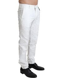 Dolce & Gabbana - Elegant Brocade Dress Pants - Lyst