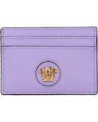 Versace - Leather Cardholder - Lyst