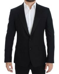 Dolce & Gabbana - Wool Silk Sicilia Blazer - Lyst