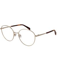 PUCCI - Gold Metal Glasses (frames) - Lyst